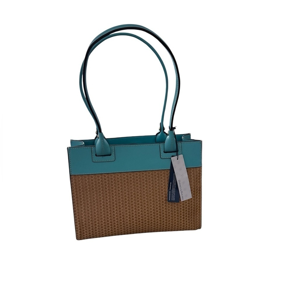 Dooney & Bourke Janine Straw Tote with Zipper | NWT - Picture 2 of 11